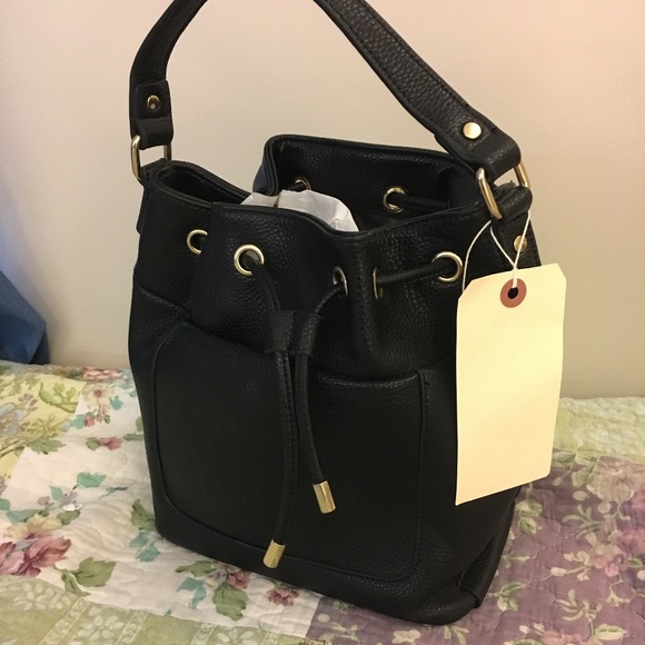 Sole Society Handbags - Society New York Bucket Bag NWT